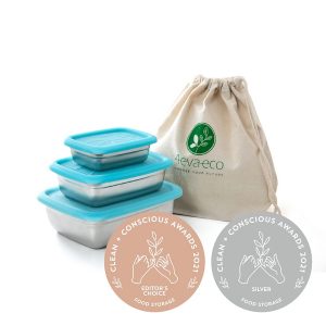 4evaeco - Stack n Nest Food Container Trio