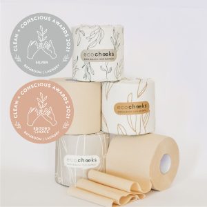 Eco Cheeks - Unbleached Bamboo Toilet Paper