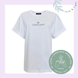ANGELUVE - Love and Light Organic Cotton Tee