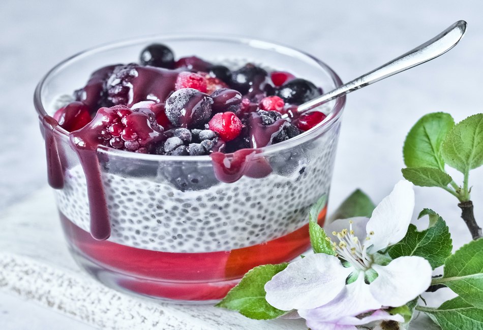 chia seed pudding recipe. Clean + Conscious