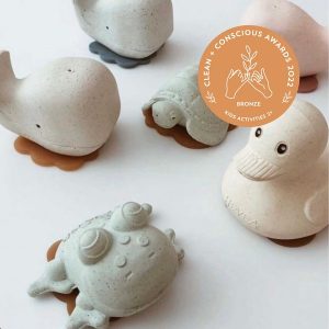 hevea bath toys. Clean + Conscious Awards 2022