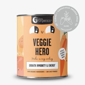 Nutra Organics Veggie Hero - Clean + Conscious Awards 2022