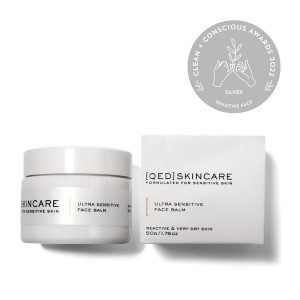 QED face balm. Clean + Conscious Awards 2022