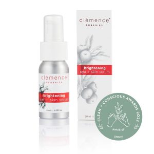 Clemence organics brightening eye + skin serum Clean + Conscious Awards 2022