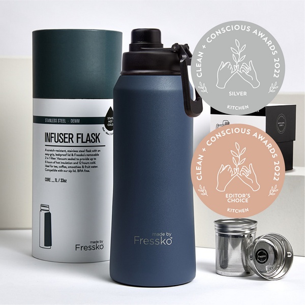 made by fressko infuser flask Clean + Conscious Awards zero waste kitchen