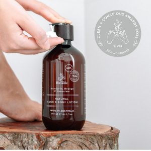 urban rituelle hand & body lotion Clean + Conscious Awards 2022