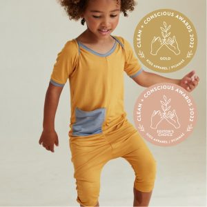 Awakind kids romper Clean + Conscious Awards 2022
