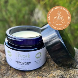 Fresk skincare moisturiser Clean + Conscious Awards 2022
