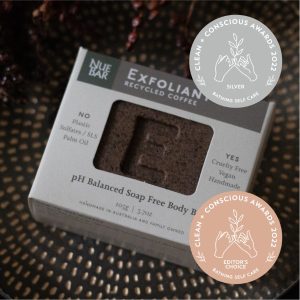 Nuebar Exfoliation bar Clean + Conscious Awards 2022