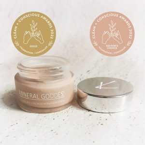 kylie's professional minderal goddess Clean + Conscious Awards 2022
