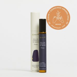 Ena sleepy roll on Clean + Conscious Awards 2022