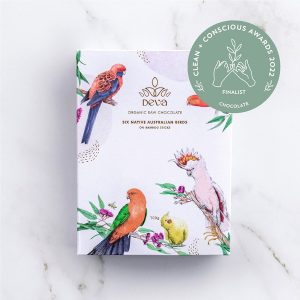 Deva cacao bird pops Clean + Conscious Awards 2022