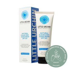 little urchin clear zinc Clean + Conscious Awards 2022