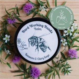 Nina's bees hard working hands Clean + Conscious Awards 2022