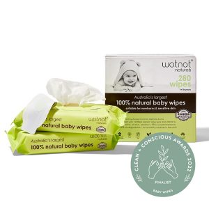 wotnot baby wipes Clean + Conscious Awards