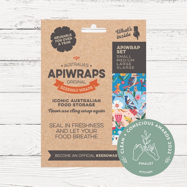 Apiwraps Clean + Conscious Awards zero waste kitchen
