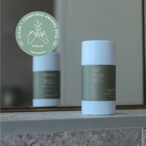 Saf organics deodorant Clean + Conscious Awards 2022
