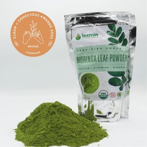 lexmin moringa leaf powder Clean + Conscious Awards 2022