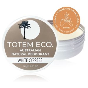 Totem eco deodorant white cypress Clean + Conscious Awards 2022