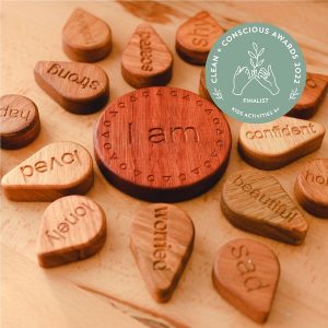 in wood mandala. Clean + Conscious Awards 2022