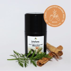 Shahana Aftershave Clean + Conscious Awards