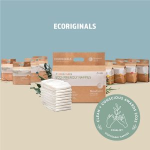 Ecoriginals nappies Clean + Conscious Awards 2022
