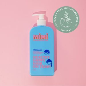 Mimi Haircare Kids hair wash. Clean + Conscious Awards 2022