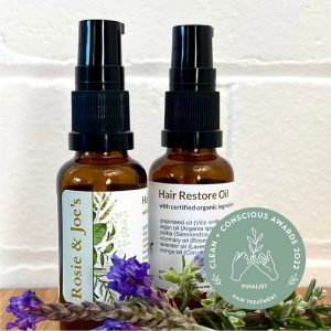 Rosie & Joe's Hair Restore Oil Clean + Conscious Awards 2022