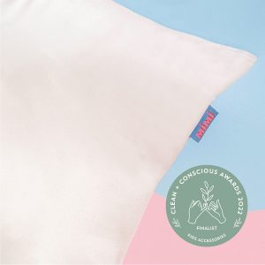 mimi haircare silk pillowcase. Clean + Conscious Awards 2022