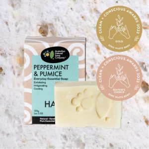 ANSC peppermint & pumice Clean + Conscious Awards 2022