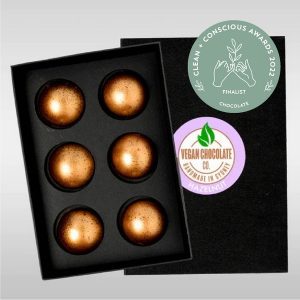 vegan chocolate co. hazelnut bon bons Clean + Conscious Awards 2022