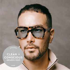 Clean + Conscious Awards. Best Sustainable Sunglasses 2023. Reecy