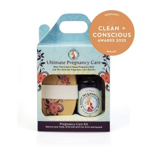 Clean + Conscious Awards. Best Pregnancy Skincare 2023. Happy Breast Balm