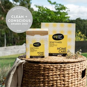 Clean + Conscious Awards. Zero Waste Home 2023. Australian Natural Soap Company