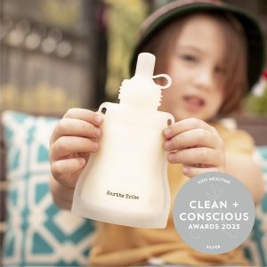 Clean + Conscious Awards. Best Kids Mealtime 2023. Earths Tribe