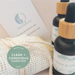 Clean + Conscious Awards 2023 Best Personal Care. Ascendentz