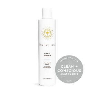 Clean + Conscious Awards. Best Shampoo 2023. Innersense