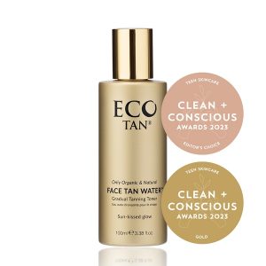 Clean + Conscious Awards. Best Skincare for Teens 2023 Eco Tan