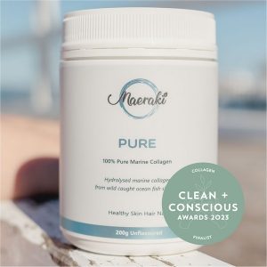 Clean + Conscious Awards. Best Collagen Supplement 2023. Maeraki
