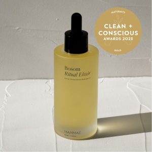 Clean + Conscious Awards. Best Maternity Product 2023. Mammae the Embodied Mother