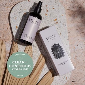 Clean + Conscious Awards. Best Essential Oils 2023. Vitale Wellness