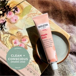 Clean + Conscious Awards. Best Maternity Product 2023. Weleda