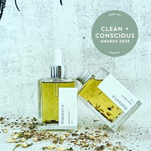 Clean + Conscious Awards. Best Body Oil 2023. In the Raw