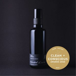 Clean + Conscious Awards - Best toner / face mist 2023 - cygnet perfumery