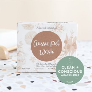 Clean + Conscious Awards. Best Pet Product 2023. Shampoo With a Purpose
