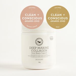Clean + Conscious Awards. Best Collagen 2023. The Beauty Chef