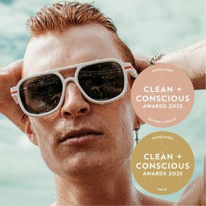 Clean + Conscious Awards. Best Sustainable Sunglasses 2023. Good Citizens