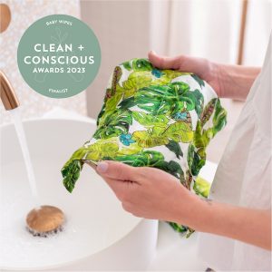 Clean + Conscious Awards. Best Baby Wipes 2023. Designer Bums