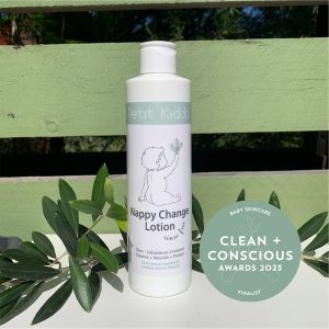 Clean + Conscious Awards. Best Baby Lotion 2023. Petit Kiddo