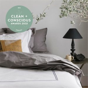 Clean + Conscious Awards. Best Ethical Bedding 2023. Ecolinen